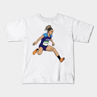 sydney the hurdler Kids T-Shirt